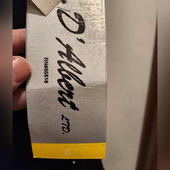 D'Albert Womens Black Designer Mini Dress-Size 6 - Picture 6 of 9